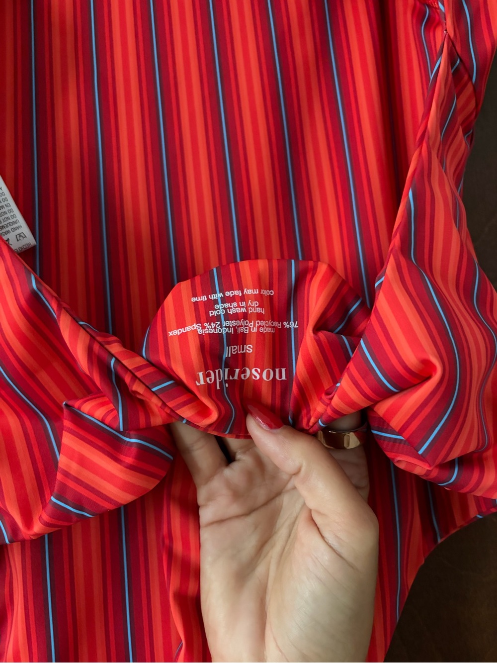 Noserider Striped Short Sleeve Surf Suit - Picture 2 of 8